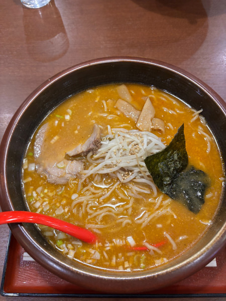 「辛みそラーメン」@ホワイト餃子 はながさ本店の写真