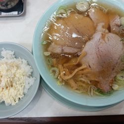 中華そば+めし（¥790＋めし無料）