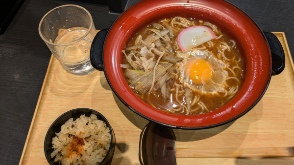 「熟味噌うどんそば変更、大盛」@小諸そば 水道橋店の写真