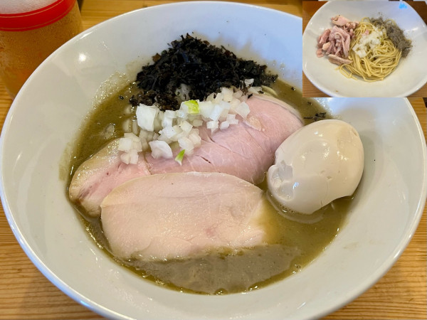 「濃厚煮干らーめん」@煮干らーめん 川むらの写真