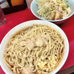 大ラーメンぶた5枚 麺増し ニンニク ヤサイ アブラ