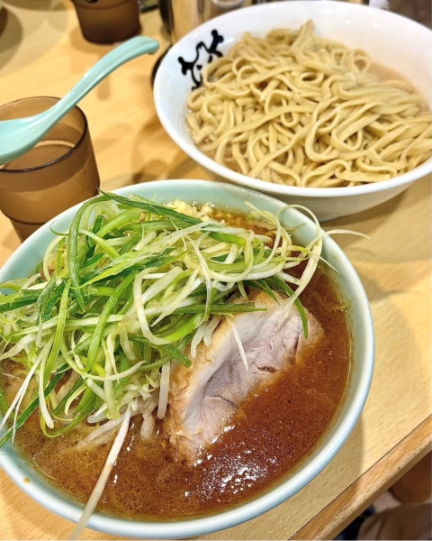 「エビーレン3 つけ麺 あつもり」@ラーメン二郎 八王子野猿街道店2の写真