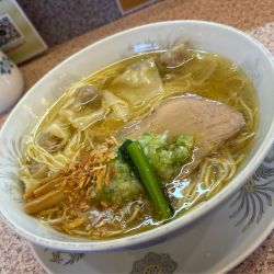 塩ネギワンタンメン