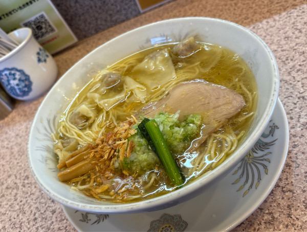 「塩ネギワンタンメン」@ラー麺専門店 こしがやの写真