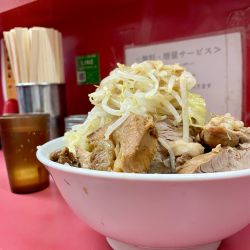 小ラーメン(1000円)/豚増し(200円)
