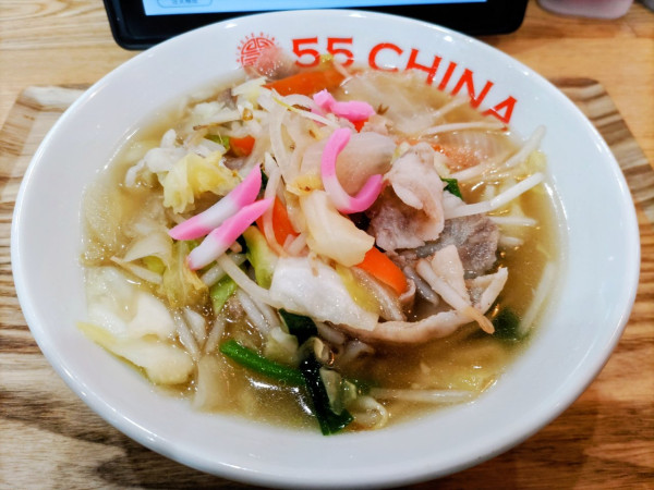 「八幡浜ちゃんぽん 900円」@55CHINA JR松山駅だんだん通り店の写真