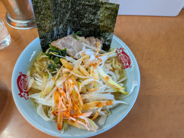 「ラーメン、ねぎ」@横浜ラーメン 町田家 新百合ヶ丘店の写真