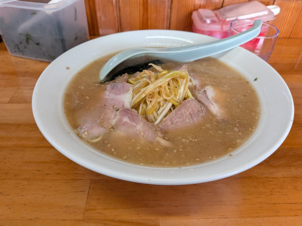 「ネギ味噌󠄀チャーシュー」@ラーメンショップ 木造店の写真