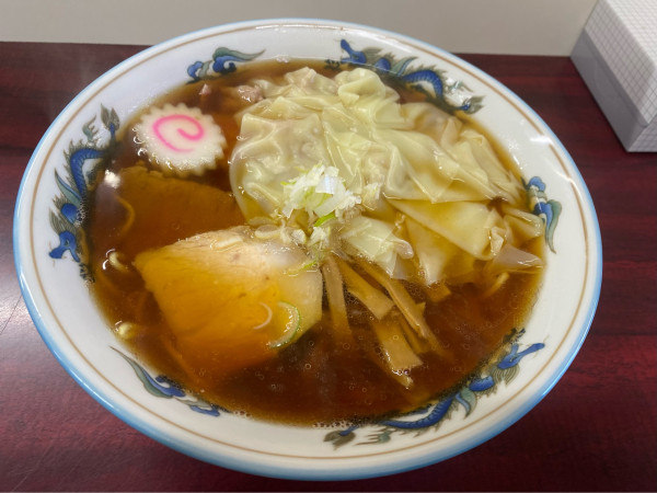 「ワンタンそば850円」@中華そば もりやの写真