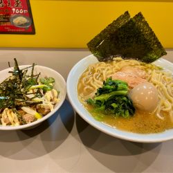 広豚麺 大盛＋味付けたまご＋ぶためし