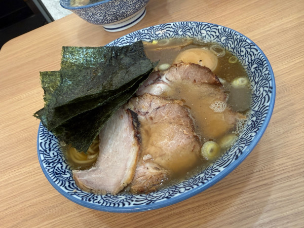 「特製中華そば」@中華そば専門 とんちぼの写真