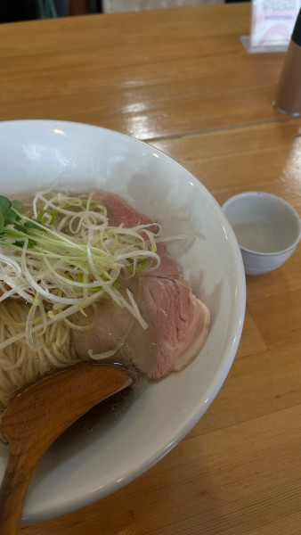 「塩煮干しそば(並)」@中華そば 華塩の写真