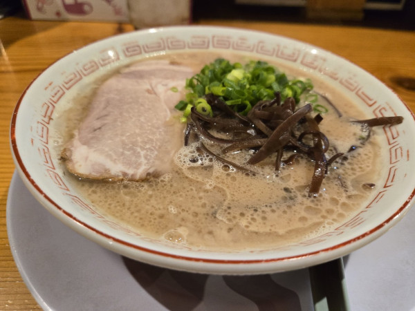 「博多ラーメン」@博多屋台の写真