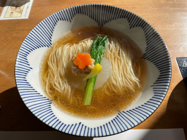 「鴨はちラーメン　￥１４９０」@空庵の写真