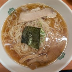 中華そば420円(大盛80円)