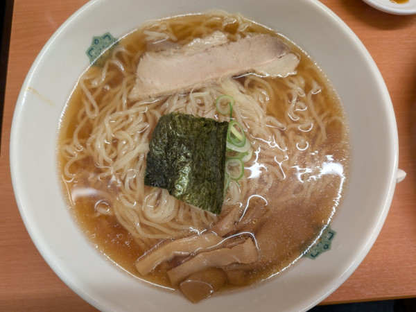 「中華そば420円(大盛80円)」@熱烈中華食堂 日高屋 大倉山店の写真