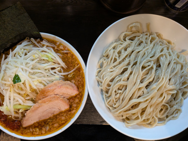 「つけ麺1300円(大盛150円)」@豚星。の写真