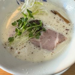 濃厚鶏白湯塩1200円