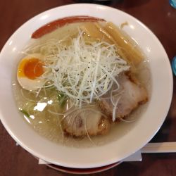 元祖葱らーめん白（塩）1243円