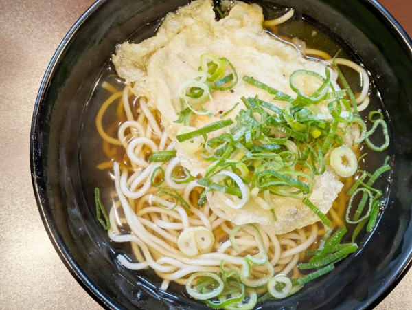 「天ぷらえきそば」@えきそば 姫路駅店の写真