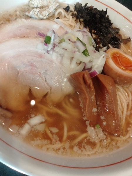 「古式煮干塩バター」@煮干しらーめん 田中にぼるの写真