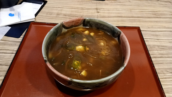 「カレー南蛮うどん」@麦笛たまき 浜乃木店の写真