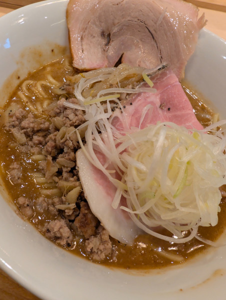 「濃厚味噌鶏白湯」@make noodle かしぐの写真