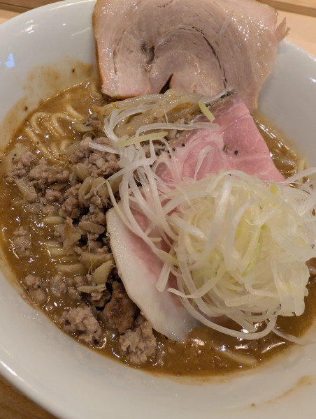 「濃厚味噌鶏白湯」@make noodle かしぐの写真