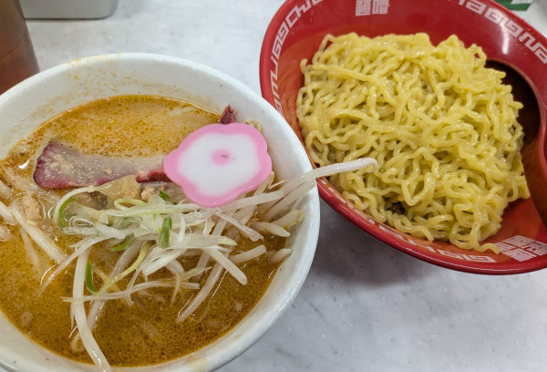 「つけ麺（1050円）」@MISO HANAMICHI 本店の写真