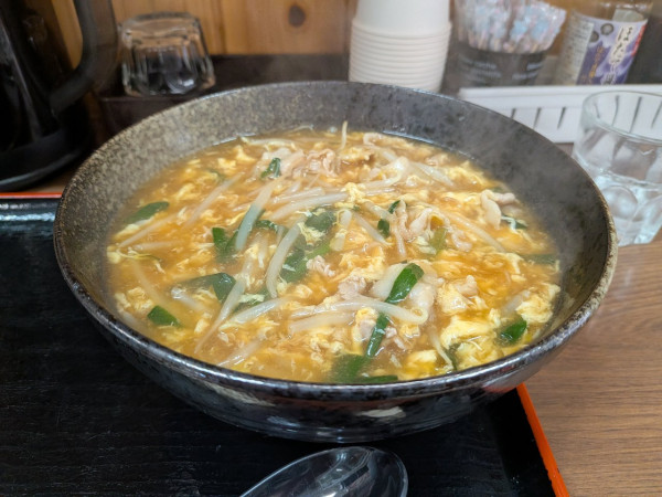 「ニラ玉ラーメン」@駅ナカチャンコ食堂の写真