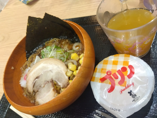 「キッズら〜めん(900円)」@札幌麺処 白樺山荘 ららぽーとTOKYO-BAY店の写真