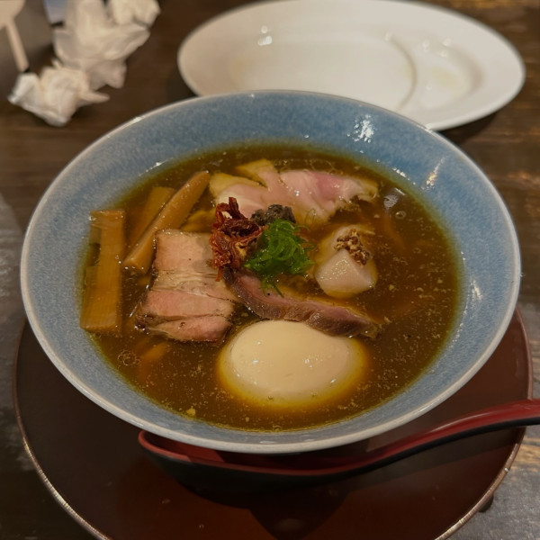 「プレミアム醤油」@麺処 青野の写真