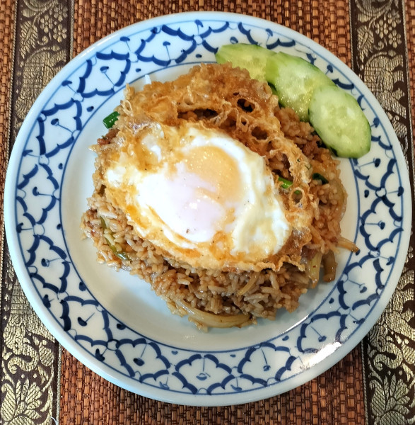 「パオクルックカイダオ 1000円」@ライ・タイの写真