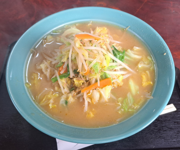 「味噌ラーメン1000円」@山草小屋の写真