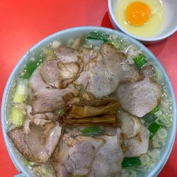 ねぎとんラーメン+生たまご