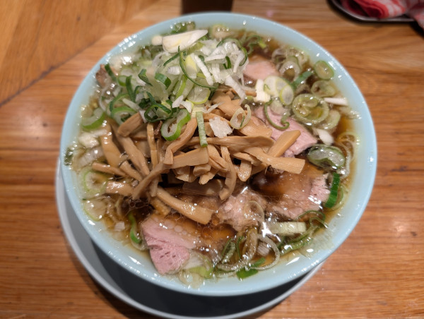 「チャーシュー麺＋ネギ＋メンマ」@ひろちゃんラーメン!の写真