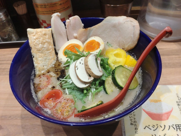 「特製キノコベジソバ＋リゾット」@そらのいろ NIPPONの写真