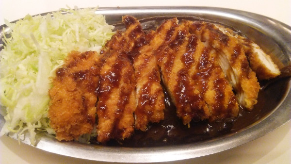 「チキンカツカレー 小盛り 900円」@ゴーゴーカレー 秋葉原1号店の写真
