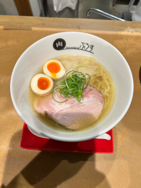 「潮潮薫玉のせ」@Ramenぶろすの写真