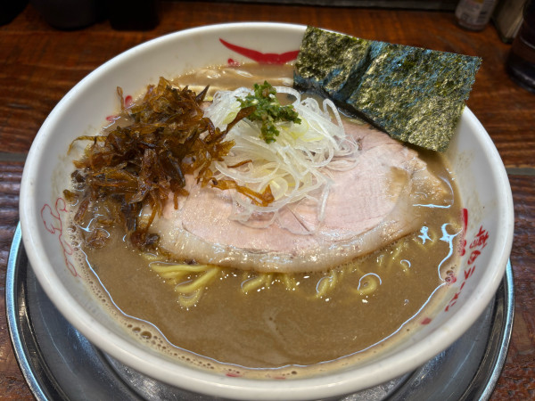 「B 濁りスープ真鱈白子9㌔」@元祖一条流がんこラーメン たま館分店の写真