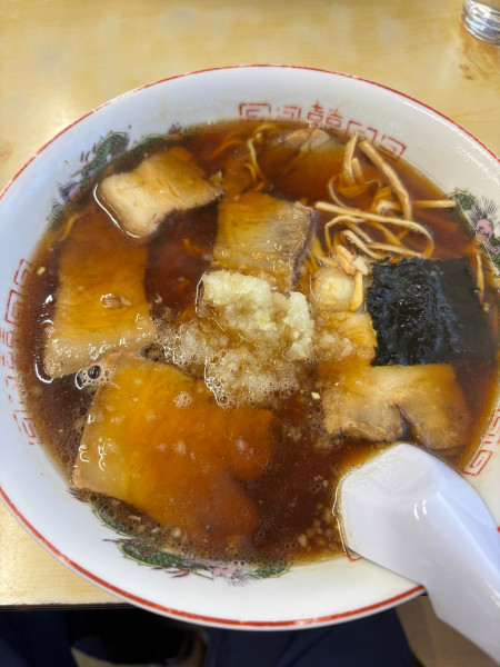 「チャーシューメン➕大盛➕麺固め」@寿ラーメンの写真