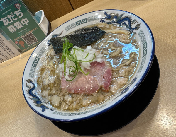「【限定】背脂煮干しらぁめん」@麺屋 いちょうの写真
