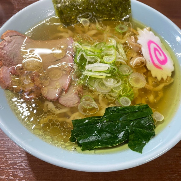 「中華そば 塩 油多め　900円」@白河手打中華 ときわの写真