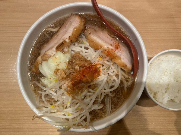「豚麺¥1,100」@味噌麺処 花道庵 川崎平間店の写真