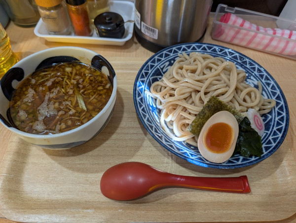 「つけ麺850円」@中華そば つけ麺 音七の写真