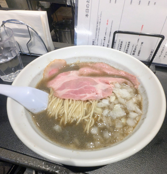 「煮干蕎麦 1,000円  あえ玉 いりこバター 500円」@丿貫 東京の写真