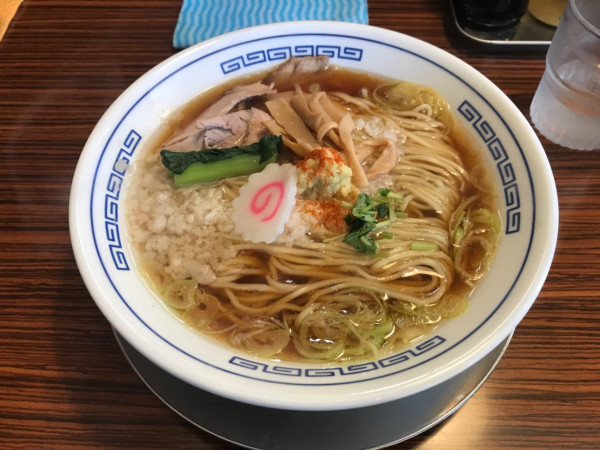 「背脂生姜そば 1050円」@秋刀鮪だし 宣久の写真