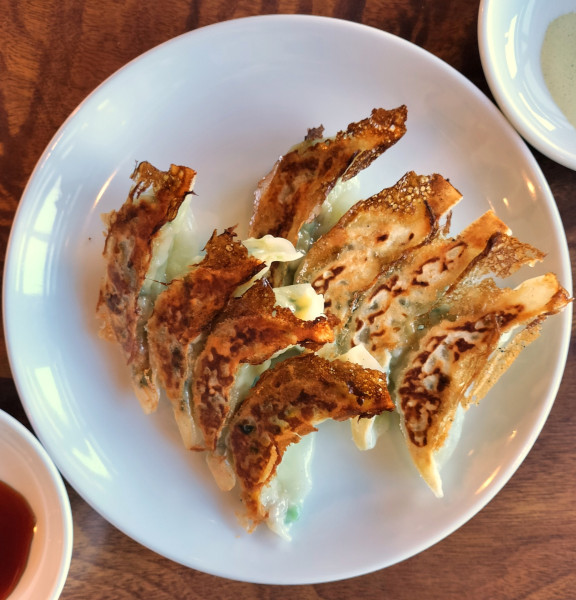 「ギョーザ 450円」@らーめん ごん吉の写真