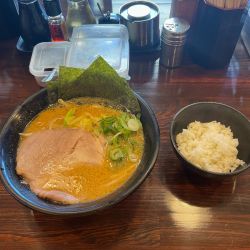 豚骨味噌(並)半麺