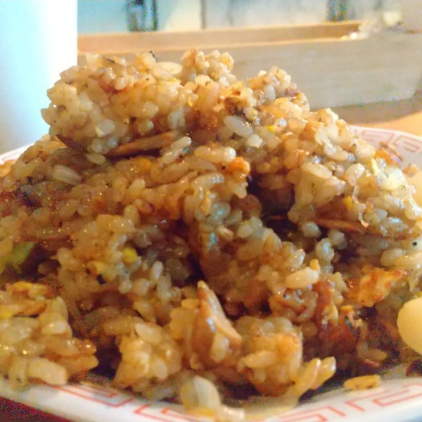 「#焦がし醤油 #1100円 #大盛 #200円」@てんじくチャーハンの写真